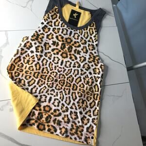 One Teaspoon cheetah top NWOT